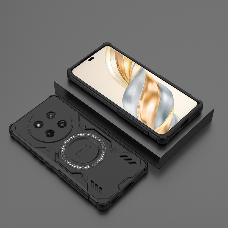 Dành Cho Honor X9C 5G X9C Ốp Lưng 2in1 TPU PC Cứng Giáp AirBag Chống Sốc Từ Tính Vỏ Điện Thoại Dành 