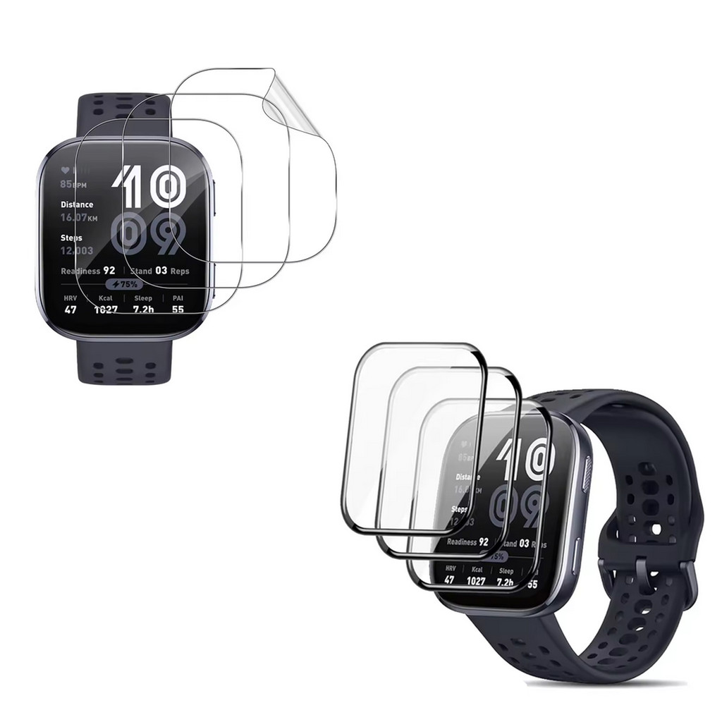 Phim TPU mềm và bảo vệ màn hình PMMA cho Huami Amazfit Bip6 Bip 6 A2435