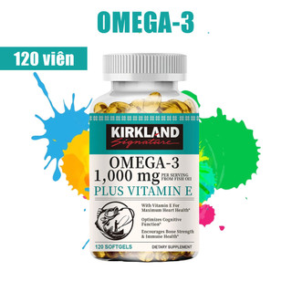  Bổ Sung Dầu Cá KIRKLAND Omega 3 Giúp Tăng Cường Thị Lực Điều Hòa Sự Tập Trung Và Tăng Cường Trí Nhớ 