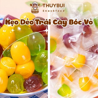 500G Kẹo Bóc Vỏ Trái Cây Mix Vị, Kẹo Xoài Bóc Vỏ, Kẹo Dẻo Bóc Vỏ Giá Rẻ Nội ĐỊa, Tiệm ăn vặt Thuỳ Bùi