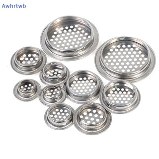 Awhrtwb 10 Chiếc Ống Thông Hơi Tròn Dia.19mm-53mm Thép Lỗ Lưới Cắm Mới