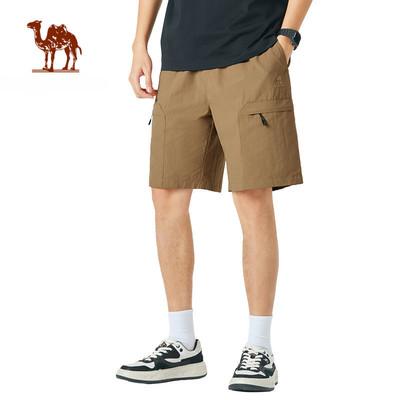 Quần âu nam CAMEL CROWN  Quần short co giãn thoáng khí Quần short thể thao ngoài trời
