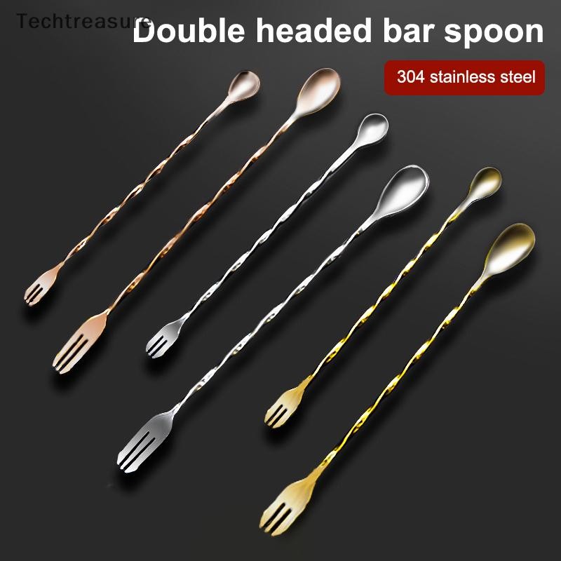 [Teh] Cocktail Muddler Và Muỗng Trộn, Thép Không Gỉ Cocktail Muddler Home Bar Bartender Tool Barware