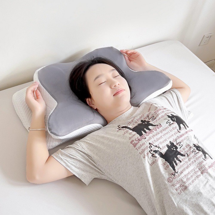 Gối Ngủ Công Thái Học Giảm Cổ Vai Gáy Omnidirectional Pillow Cao Cấp Ergonomic Pillow