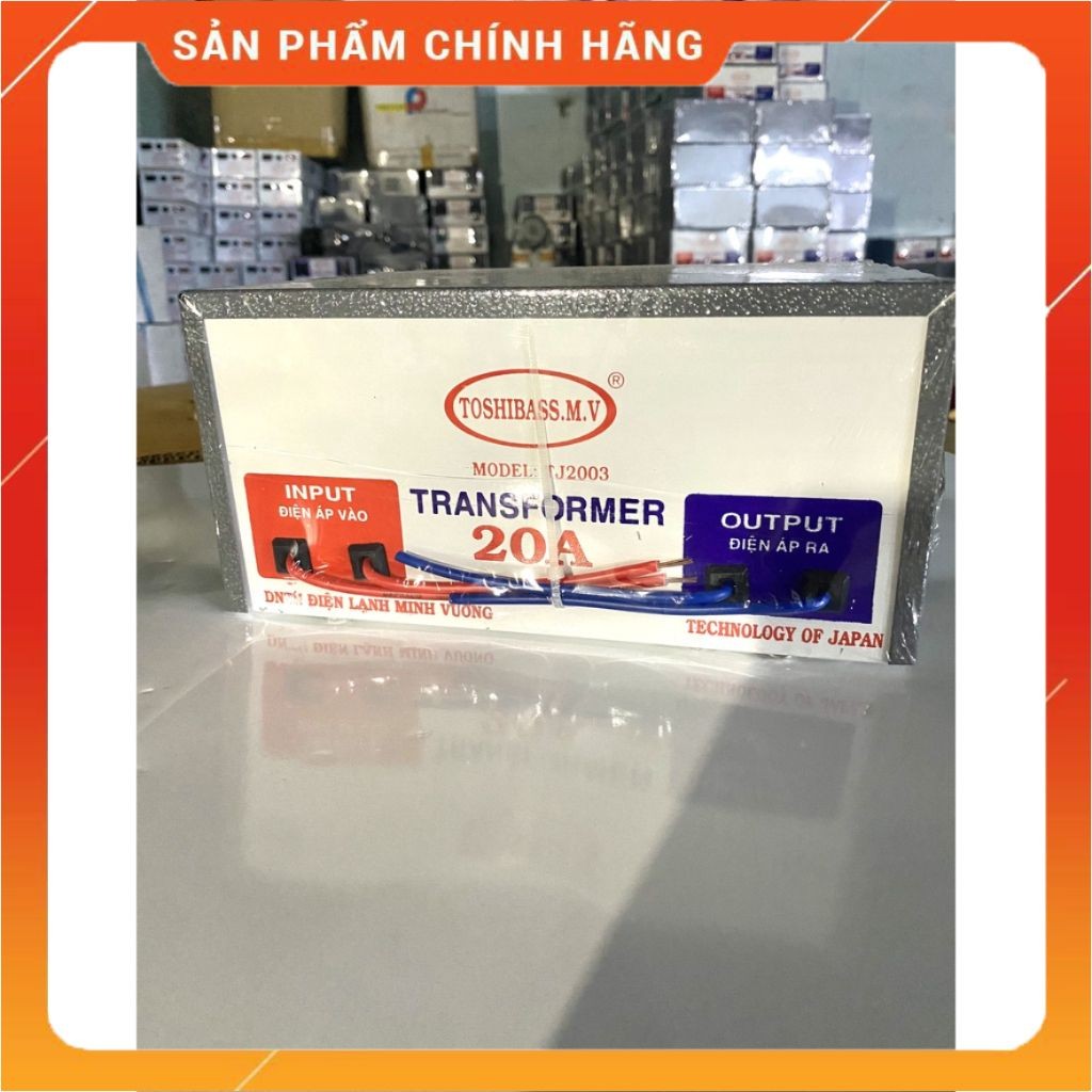 (VTĐL)Biến thế Toshibass 20A chất lượng tốt, an toàn bảo hành 12 tháng