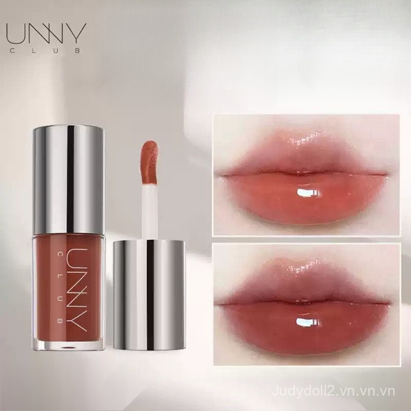 Son môi Unny lip glaze gương không dính, son bóng dưỡng ẩm BBAP