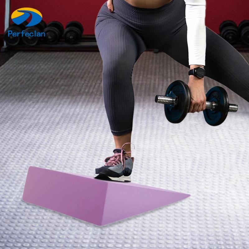 Perfeclan Squat Wedge Yoga Wedge Block Thiết bị tập luyện nhẹ Chân chuyên nghiệp
