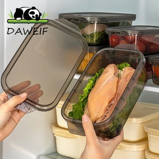 Daweif Hộp giữ tươi Tủ lạnh vuông Tổ chức tủ lạnh Tủ lạnh
