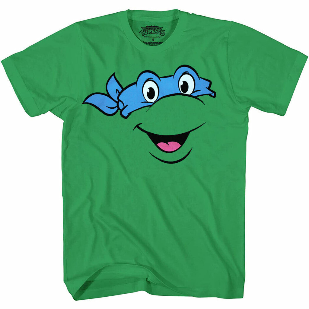 Áo thun mặt Leonardo đột biến Ninja Turtles