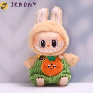 Jeromy 1 bộ Quần áo búp bê Labububububu, Bộ đồ thay thế trang phục búp bê sang trọng Labububububu, Bộ sưu tập Phụ kiện đồ chơi Quần áo búp bê Cotton Mini DIY Phụ kiện búp bê bông
