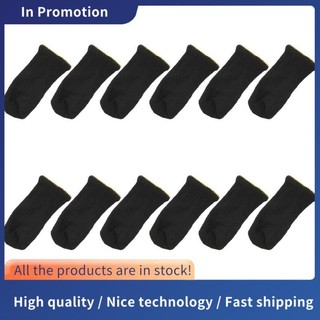 Tay áo ngón tay bằng sợi Carbon 18 chân cho trò chơi di động Tay áo màn hình tiếp xúc (12 chiếc)