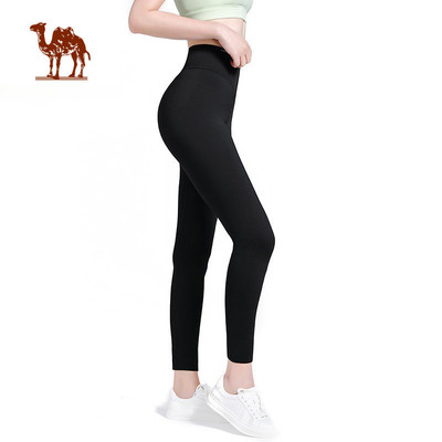 CAMEL CROWN  Nữ Cao Cấp Mỏng Đệm Tập Yoga Đáy Dày Barbie Bên Ngoài Thể Thao Ấm Áp