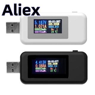  Bộ kiểm tra USB 10 trong 1 DC Vôn kế kỹ thuật số Amperô Đồng hồ đo điện áp dòng điện Amp Volt Ampe kế Máy dò dự phòng Power Bank Chỉ báo sạc 