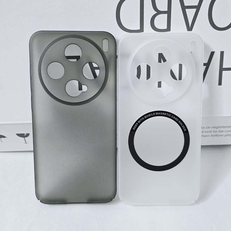 Ốp PC cứng từ tính mờ mờ cho VIVO X200 X100 X100S X90 X80 / Pro Mini Ultra Full Cover Back Protector