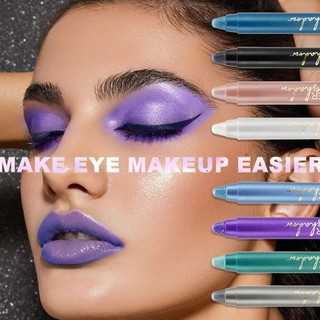 Eye Brightener Stick 10 Màu Phấn Mắt Bút Chì Highlighter Có Mài Phấn Mắt Dính Chống Thấm Nước Trang Điểm