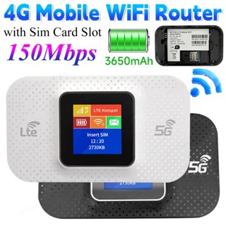 Bộ phát Wifi di động   dùng SIM 4G/5G LTE 150Mbps, pin 2100mAH lên tới 24h,hỗ trợ tất cả các nhà mạng
