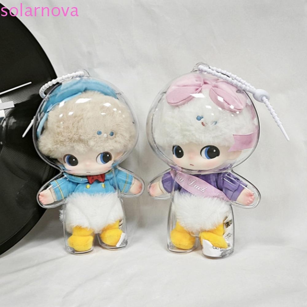 Vỏ bảo vệ SOLARNOVA POPMART DIMOO, Túi lưu trữ DIMOO chống nước trong suốt, Hộp bảo vệ Túi treo Vỏ c