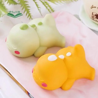   PfultR  Khuôn Mousse Khủng Long Dễ Thương Pudding Khuôn Silicon Khuôn Custard Khuôn Bánh Hoạt Hình Màu Xanh Dino Trang Trí Bánh Dụng Cụ Làm Bánh  MỚI  