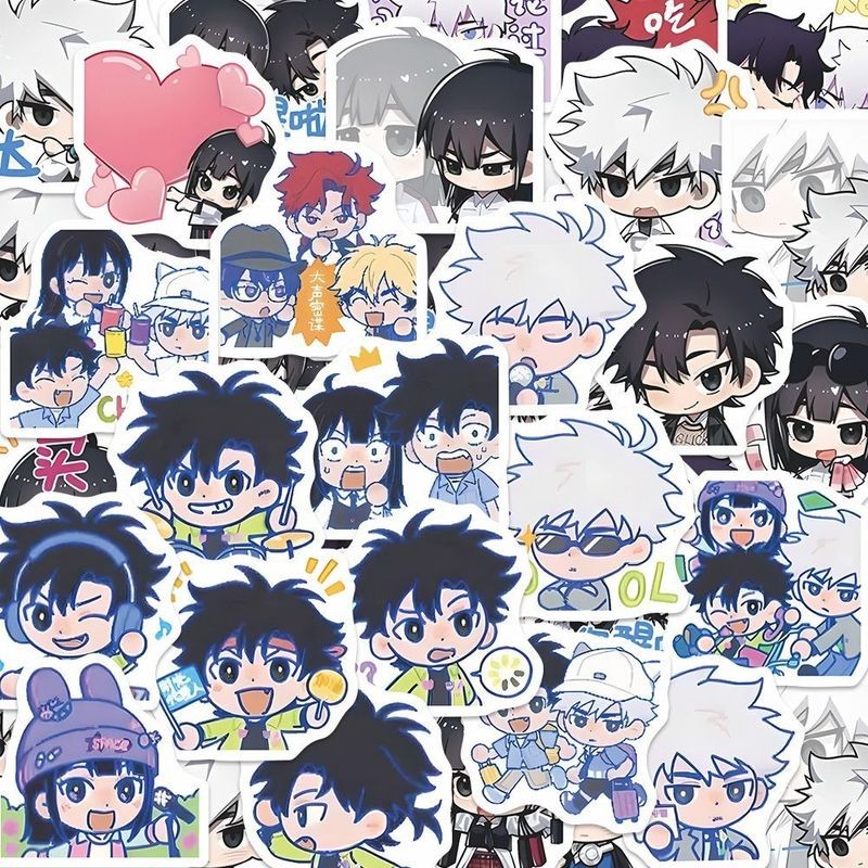 70PCS Link Click Chibi Stickers– Lucas & Cheng Xiaoshi | Trang trí DIY dễ thương