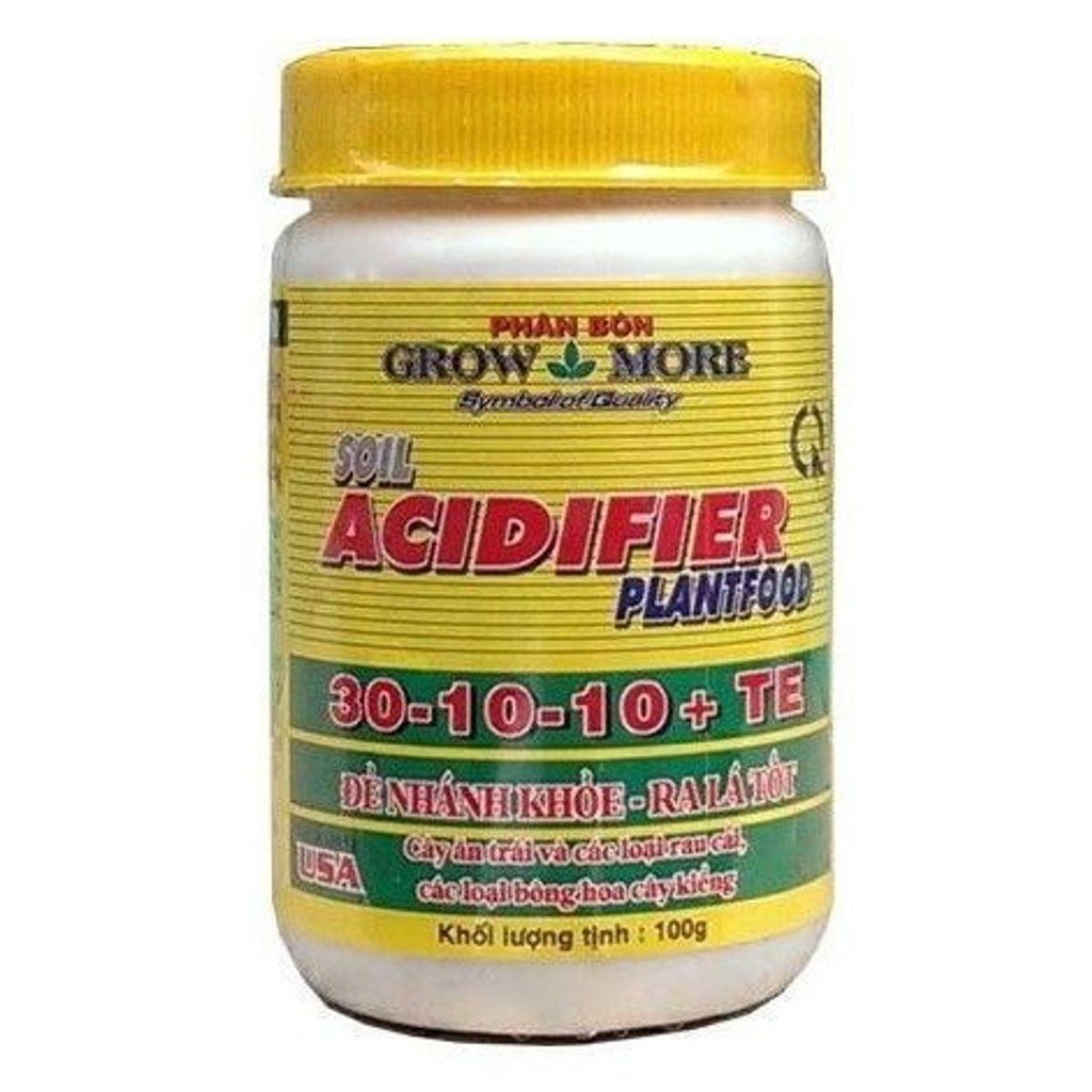 PHÂN BÓN NPK 30-10-10 TE 100gr GROWMORE