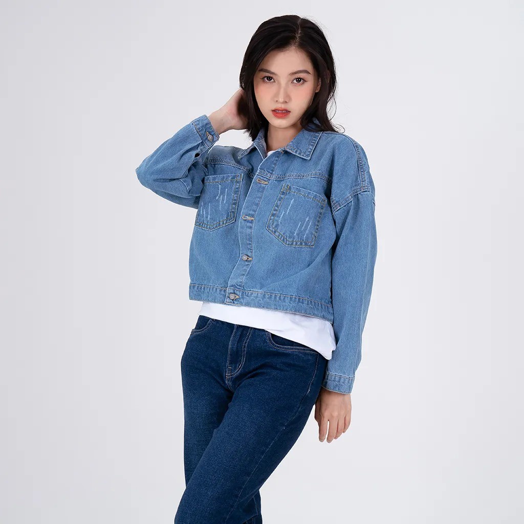PT2000 FASHION - Áo khoác jeans nữ (AJN-32)