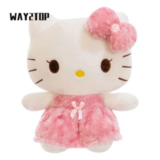 Way2top Búp bê nhồi bông Sanrio, Quà tặng trẻ em My Melody / Búp bê Hello Kitty Sanrio, Gối ngủ trang trí nội thất sang trọng hoạt hình Kawaii