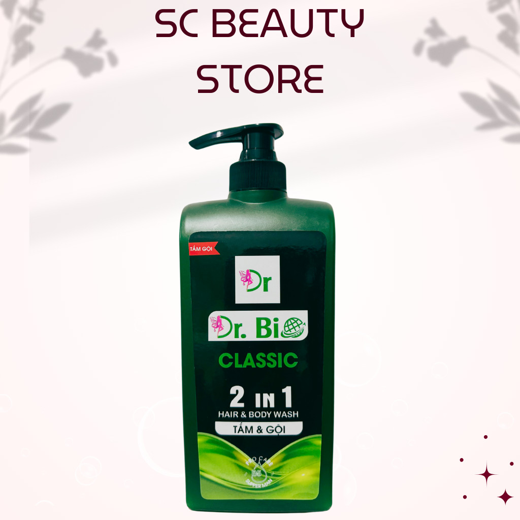1 chai tắm gội nam DR.BIO hương ROMANO 2 IN 1 cổ điển lịch lãm dành cho nam #.