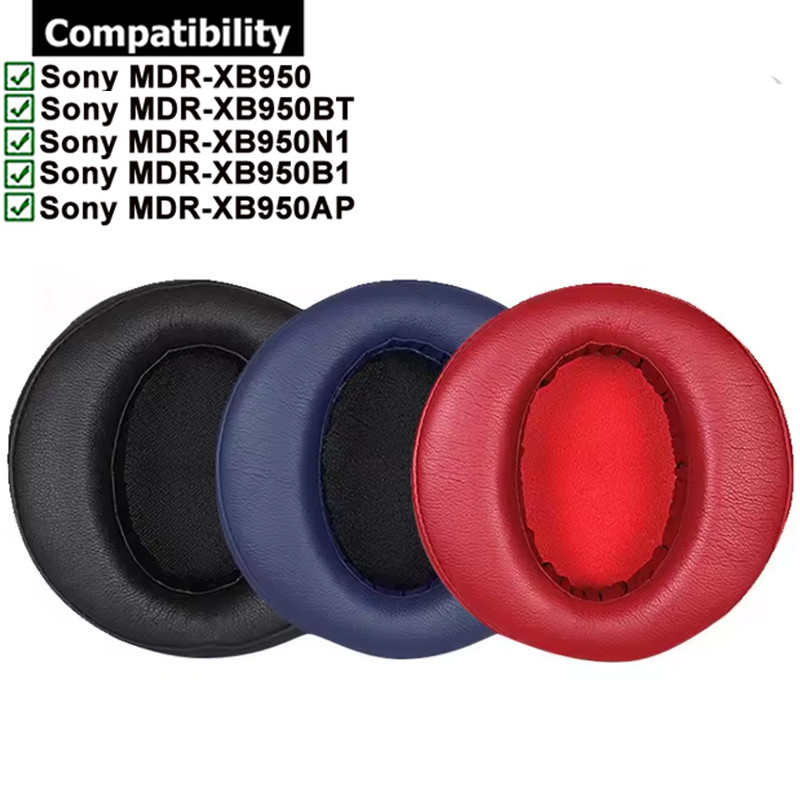 1 Cặp Miếng Đệm Tai Cho Sony MDR-XB950 MDR-XB950BT MDR-XB950N1 MDR-XB950B1 MDR-XB950AP Tai Nghe Earp