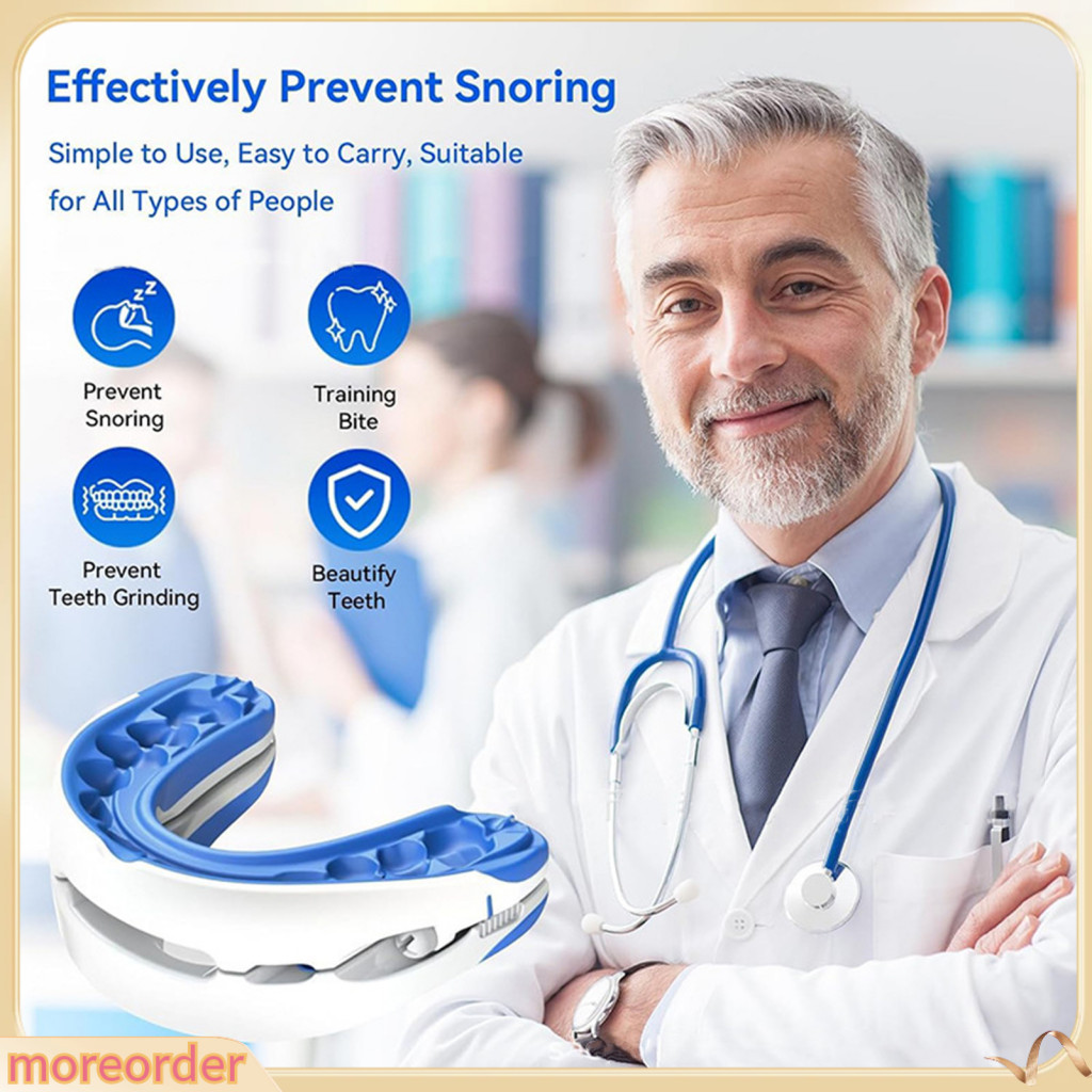 Thêm đơn đặt hàng| Thiết bị chống ngáy Bpa Free Anti snore Mouthpiece Stop Snoring Có thể điều chỉnh