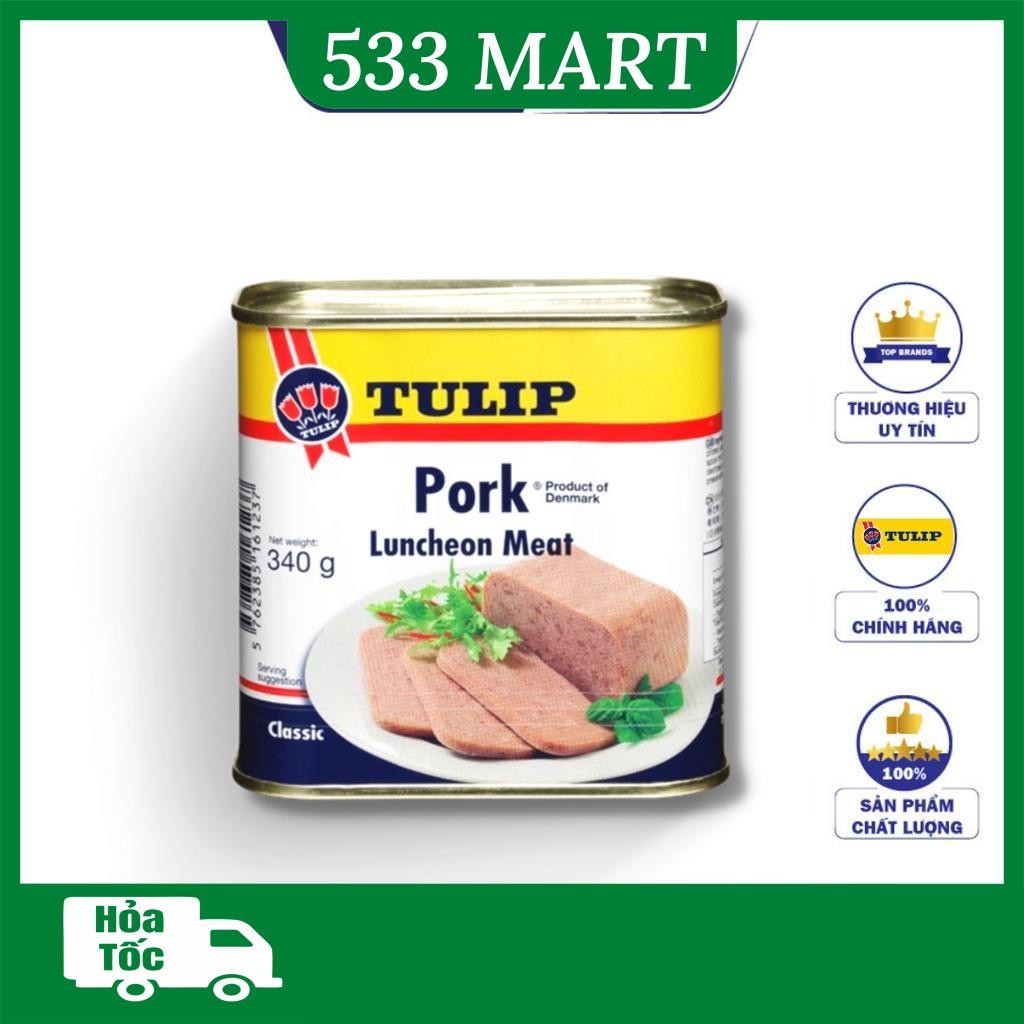 Thịt Heo Hộp Tulip 340g