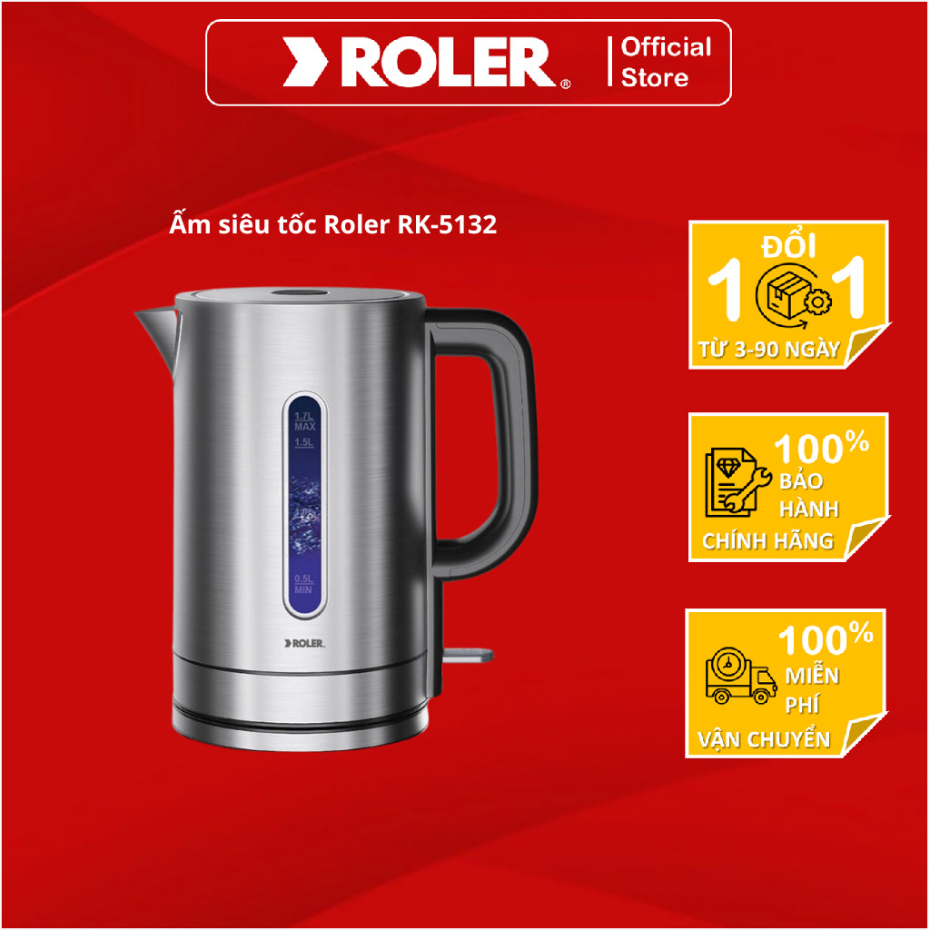 Ấm siêu tốc Roler RK-5132 -1.7L