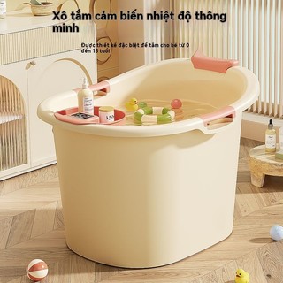Xô tắm cho trẻ em, xô tắm lớn để sử dụng tại nhà, bé có thể ngồi trong