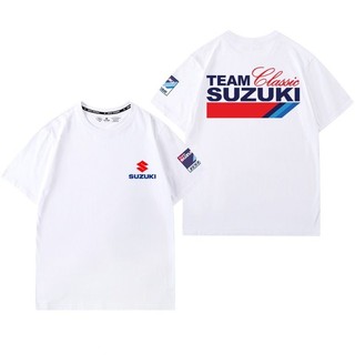 Suzuki suzuki suzuki Xe Máy Friends Club Xe Máy Hạng Nặng Áo Thun Tay Ngắn Rời Dạo Phố