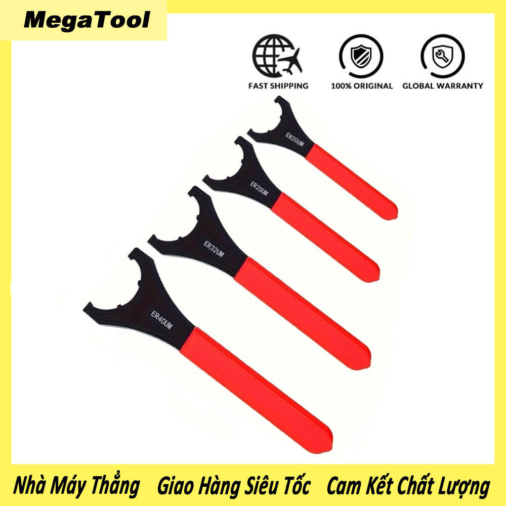 Tay Mở Collet ER20/ER25/ER32 Kiểu UM - Chuẩn ISO, Chất Liệu Thép Cứng