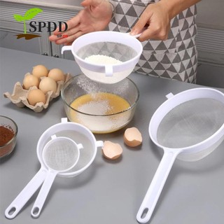 Bộ lọc sữa đậu nành SPDD, Máy lọc cầm tay lưới mịn, Lưới màn hình có tay cầm Máy sàng bột nhựa Cà phê