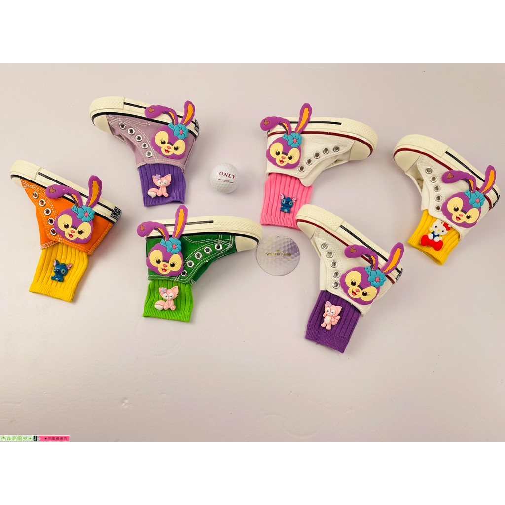 Giày DIY Flat Golf Putter Cover Hoạt Hình Rod Cover Pet Rod Cover