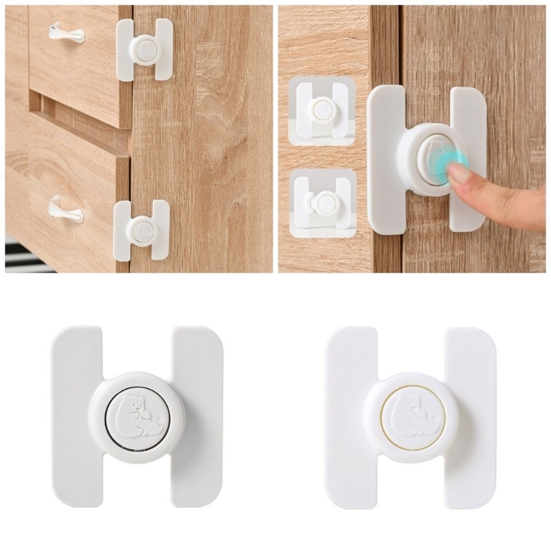 XGB Baby Safety Lock Child Proofing Lock for Fridges Cabinets and Drawers