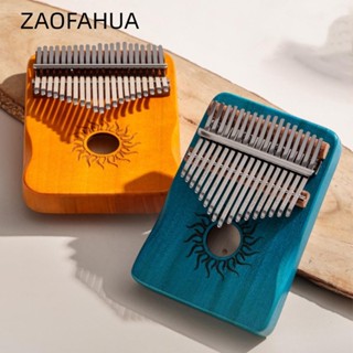 Đàn Piano ngón tay ZAOFAHUA Mbira, Tune Hammer Sound Hole Kalimba Thumb Piano, Giảm căng thẳng 17 / 21 Phím Nhạc cụ Quà tặng