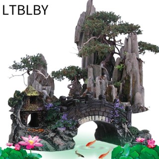 Ltblby Cảnh Quan Giả Cao Qulaity Arbor Cây Thủy Sinh Đồ Dùng Cho Thú Cưng Bể Cá Trang Trí