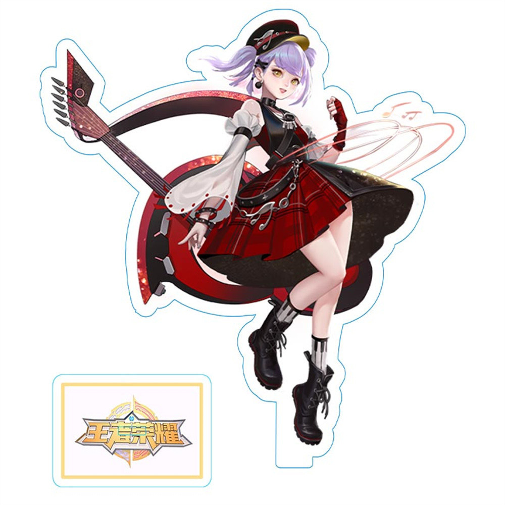 Móc Khoá, Mô Hình Standee Game Honor of Kings Trang Trí Bàn Học