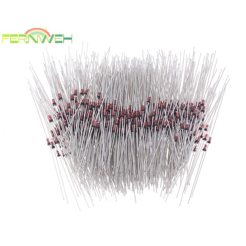 [Fernweh] 500 Cái / túi IN4148 1N4148 4148 DO-35 Bộ điều chỉnh nội tuyến Diode chỉnh lưu chèn trực t