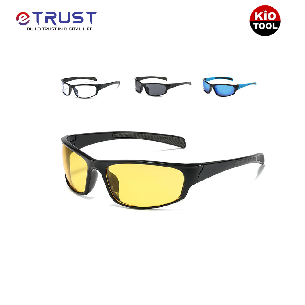 Kính xe đạp chạy bộ Kiotool chống nắng chống lóa