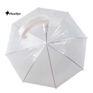 [Fluxifyx] Chó Đi Bộ Chống Thấm Nước Trong Suốt Dây Xích Tích Hợp Áo Mưa Tuyết Thú Cưng Ô