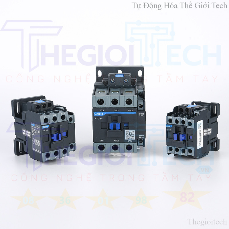 KHỞI ĐỘNG TỪ NXC CHINT Contactor NXC-09 12 18 25 32 38 40 50 65 85 100A AC 220V Hàng Chính Hàng CHIN