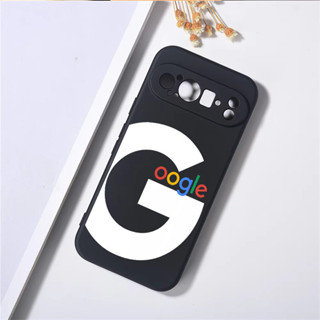 Ốp điện thoại silicon lỏng mềm hình Logo Google ngộ nghĩnh sành điệu cho Google Pixel 9 Pro XL 8 / 7 / 6 / 5 8A 7A 6A 4A 4XL 3AXL 3XL Pixel 3 Da em bé Touch Vỏ chống sốc