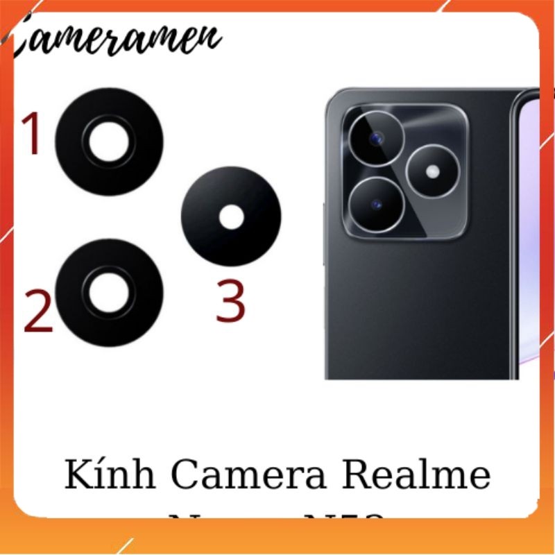 Kính Camera Realme Narzo N53 , NarzoN53 ( Siêu Sale )