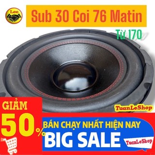 LOA SUB 30 COI 76 MARTIN KHUNG NHÔM CAO CẤP, LOA SUB HƠI, SUB ĐIỆN – GIÁ 01 CHIẾC –LOA SUB 30 1217