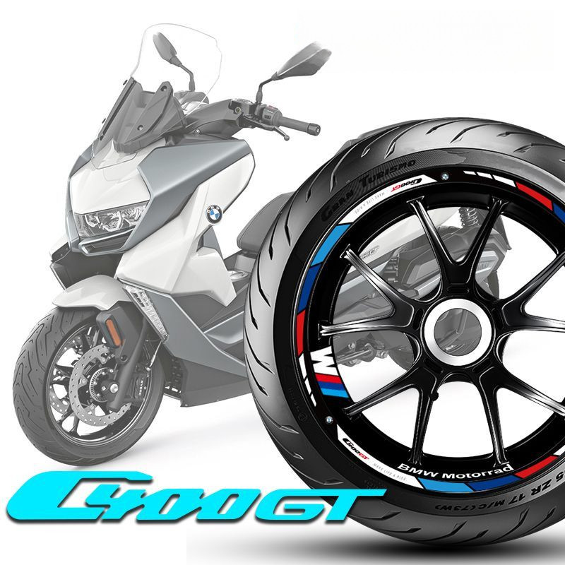Nhãn dán lốp BMW, Nhãn dán bánh xe C400GT, Nhãn dán phản quang, Nhãn dán vành, Nhãn dán phiên bản cạ