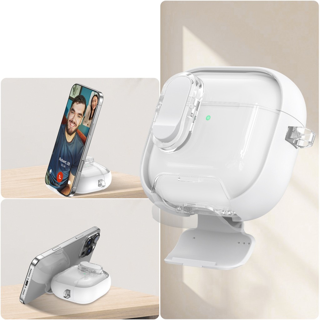 SSD09A2 Apple AirPods 4 case /AirPods Pro 2 /AirPods Pro 3 Bracket Earphone Case Dustproof Washable 