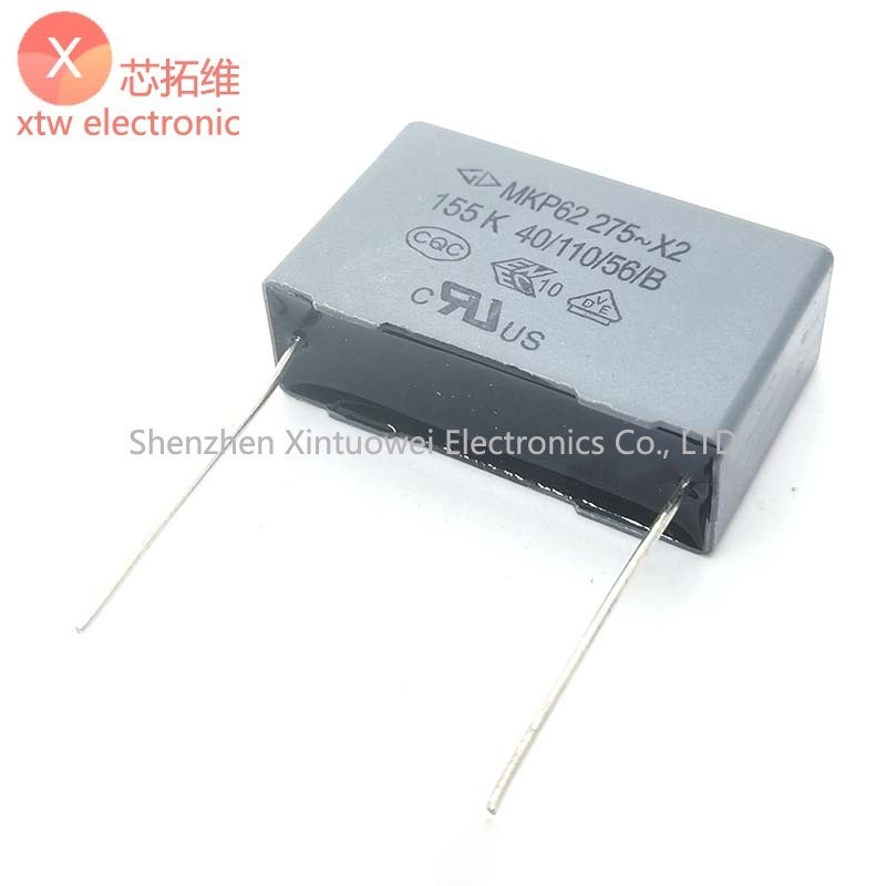 10 Cái / lốc Tụ An Toàn MKP62 275V X2 154K 0.15UF Pin Pitch 22,5mm Kapasitor